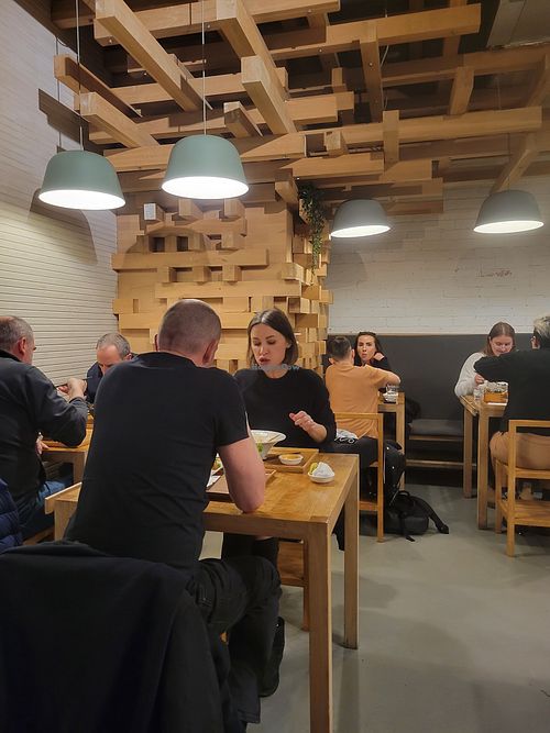 Inside at Uki Green in Warsaw