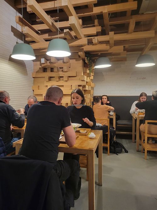 Inside at Uki Green in Warsaw