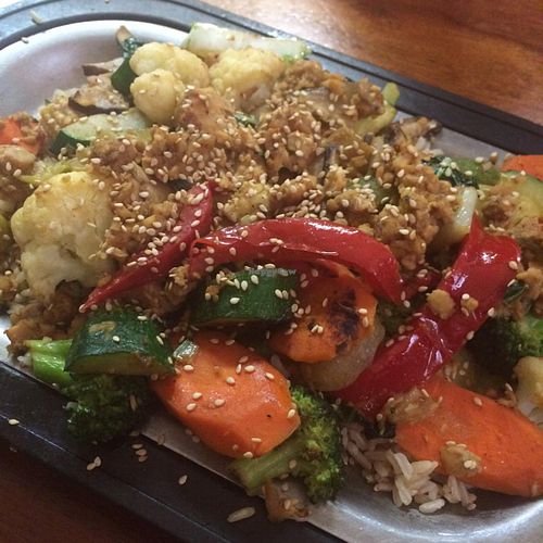 Wok Stir Fry at Follow Your Heart Market & Cafe in Canoga Park