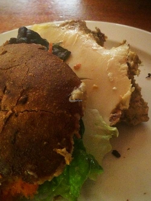 Nutburgar Supreme (so yummy) at Follow Your Heart Market & Cafe in Canoga Park