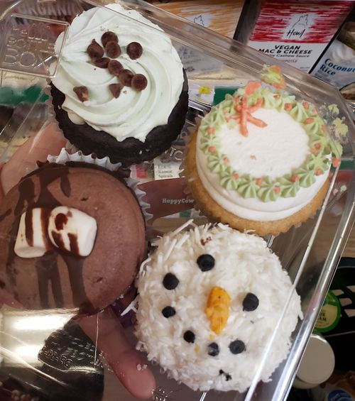 GF cupcakes!! at Follow Your Heart Market & Cafe in Canoga Park