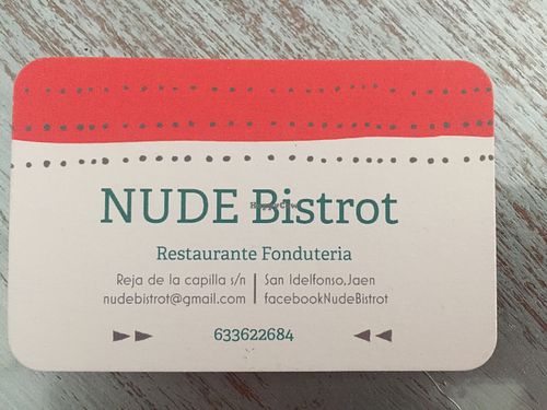 Call to see if they are open and want to make a reservation.  at Nude Bistrot in Jaen
