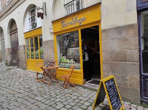 Outside at Terra Vega in Nantes