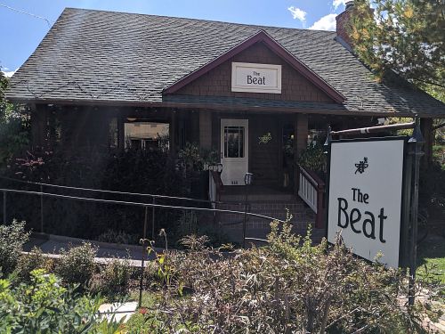 From the street at The Beat in Carbondale