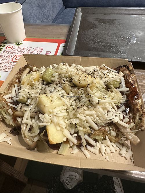   at OKO Okonomiyaki in Osaka