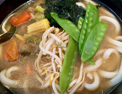 udon soup at Sasou in Munich
