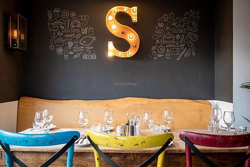 Our restaurant  at Three Veg at Samphire in Chichester