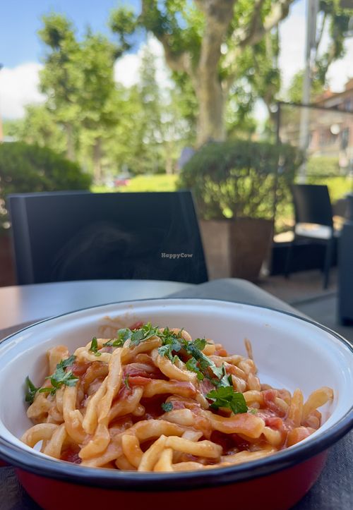 pici aglione  at Marylebone Cafe in Passignano Sul Trasimeno