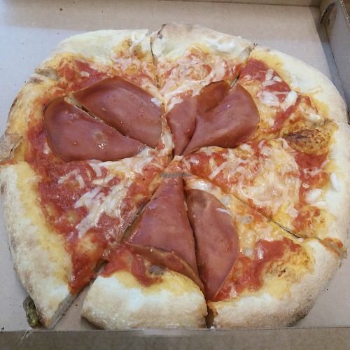 Rio pizza at POW - The Vegan Pizzeria in Copenhagen