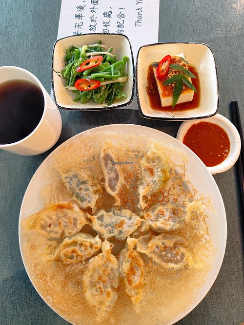 5 different flavours at SùShí ShuǐJiǎo in Fenglin