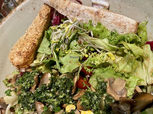 salad at Hans im Glück in Wiesbaden