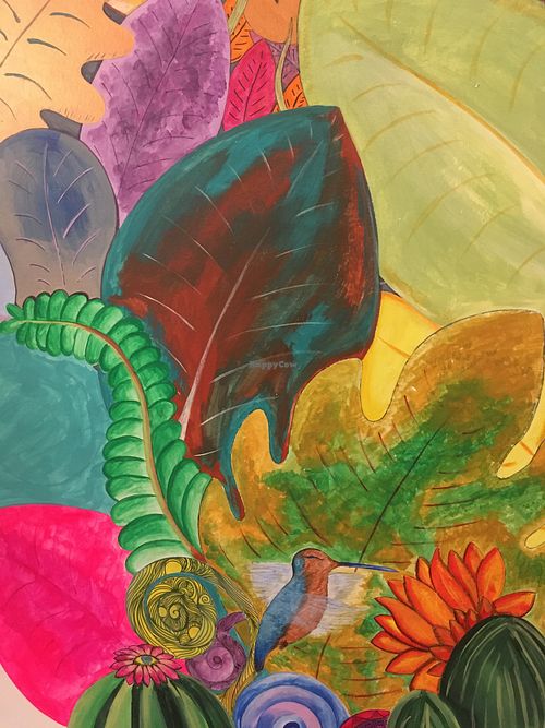 Pintura dentro del restaurante  at Koala Express in Chihuahua