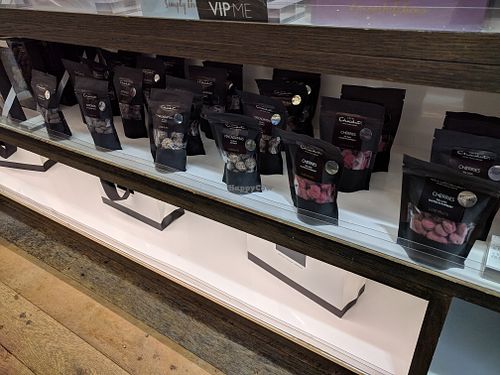 Chocolate coated Fruit and nut  at Hotel Chocolat in Cardiff