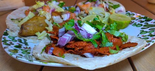 Tacos at Ruro's Cocina Urbana & Soy Veggie in Tijuana
