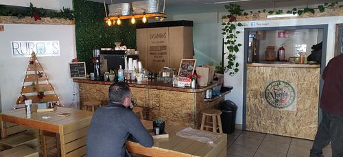 Inside at Ruro's Cocina Urbana & Soy Veggie in Tijuana