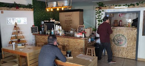 Soy Veggie and Ruroaa's Cocina Urbana Y Cafe Together in same location at Ruro's Cocina Urbana & Soy Veggie in Tijuana