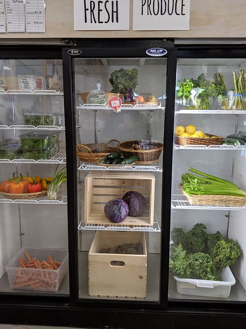 fresh produce at Soul Foods in Saskatoon