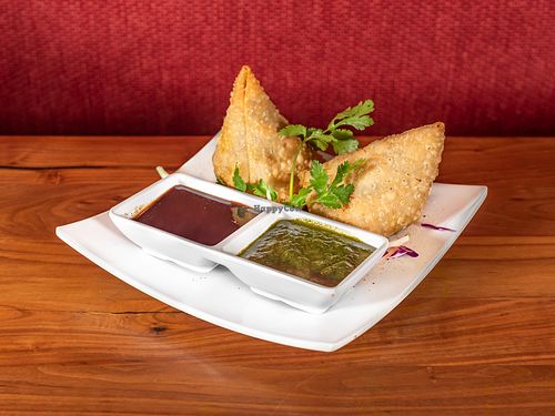 Veg samosa at Taj Mahal Masala in Vero Beach
