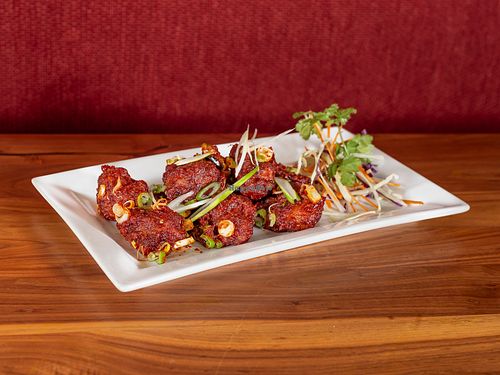 Gobi Manchurian (Cauliflowers) at Taj Mahal Masala in Vero Beach