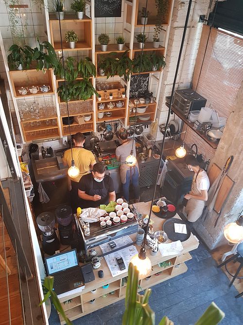 Everything prepared to order at Bloom in Belgrade