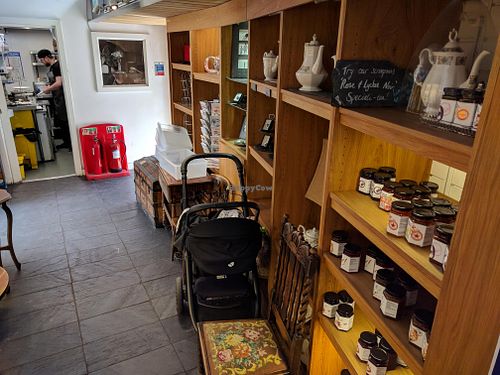 Back small store at Pettigrew Tea Rooms in Cardiff