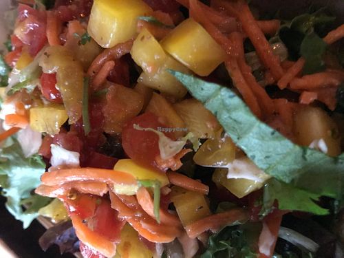 Side salad at MTHR Vegan in New York City