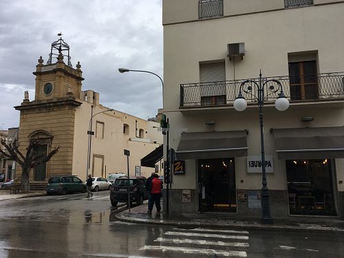 Outside at Caffe Europa in Mazara Del Vallo