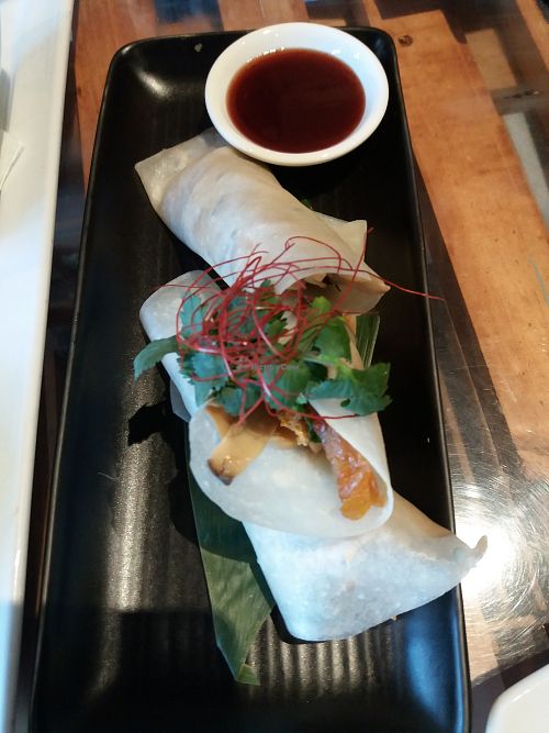 Vietnamese mini pancakes at Yulli's in Surry Hills