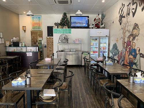 internal seating   at West End Vegan Restaurant in West End