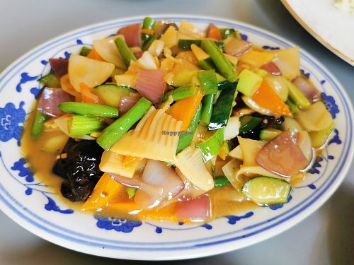 Mixed vegetables at Hong Kong in Kutna Hora