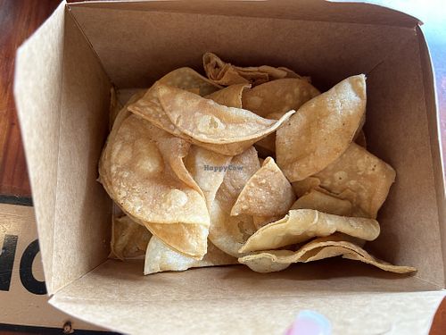 Chips for nachos - to go   at Vegan Food House in Dallas