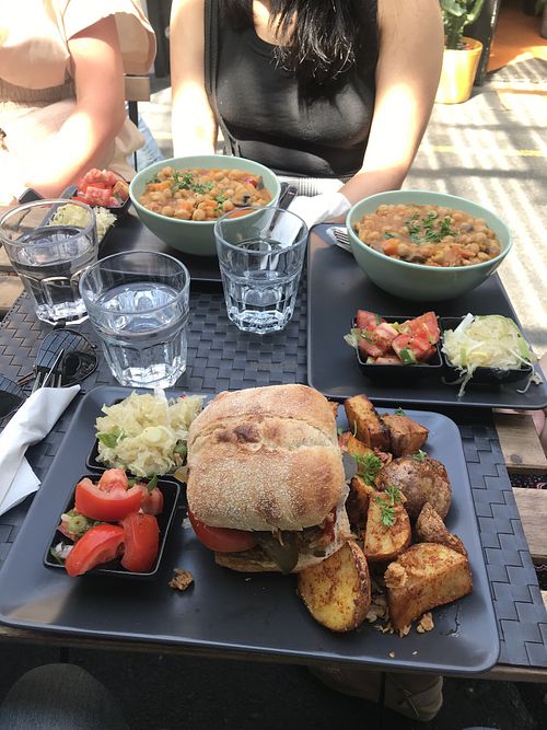 Saturday lunch  at Veggie Vibe Cafe in Blackrock