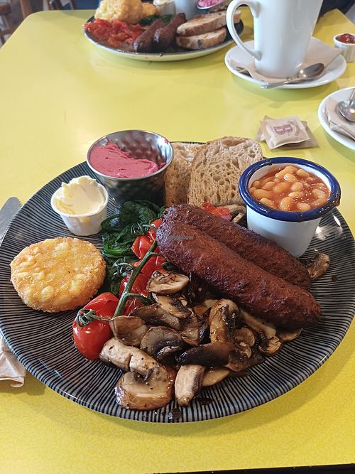 Hash browns are extra I've swapped one of mine out with hubby for his mushrooms! at Homemade in Nottingham