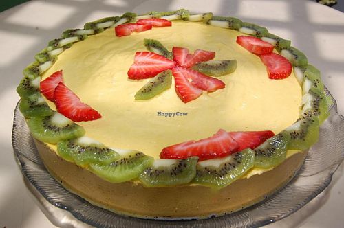 Mango Cheez cake at Light Body Wholistic Clinic and Organic Earth Juice Bar in Bridgetown