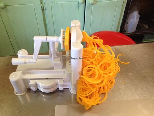 Pumpkin Noodles at Light Body Wholistic Clinic and Organic Earth Juice Bar in Bridgetown