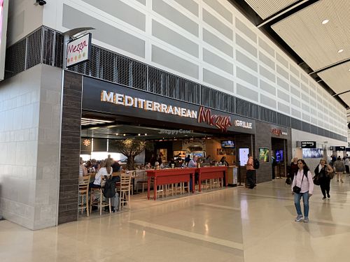 Front at DTW - Mezza in Romulus