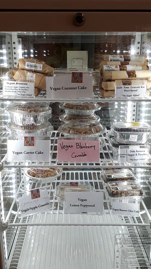 Vegan bakes from The Dorm Bakery at Aggie Hut in Chiang Mai