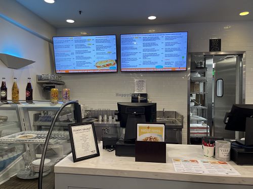 Inside  at Native Foods in Palm Springs