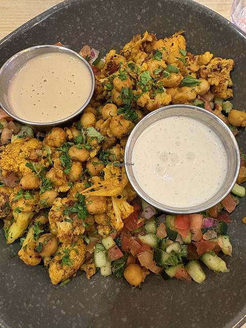 Cauliflower schwarma  at Native Foods in Palm Springs