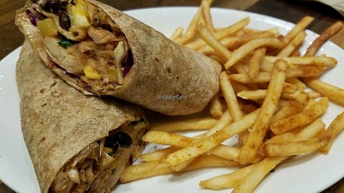 Jamaican jerk wrap at Native Foods in Palm Springs
