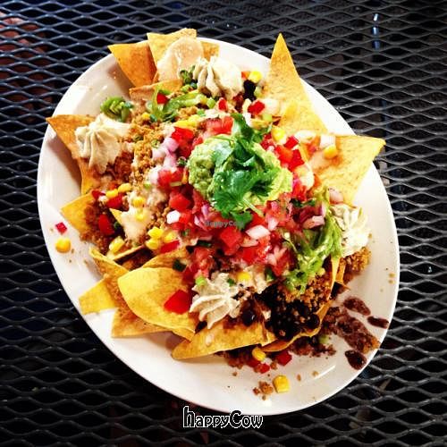 nachos  at Native Foods in Palm Springs