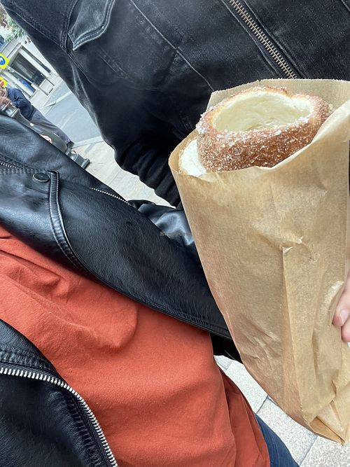   at Kurtoskalacs The Chimney Cake Shop in Budapest