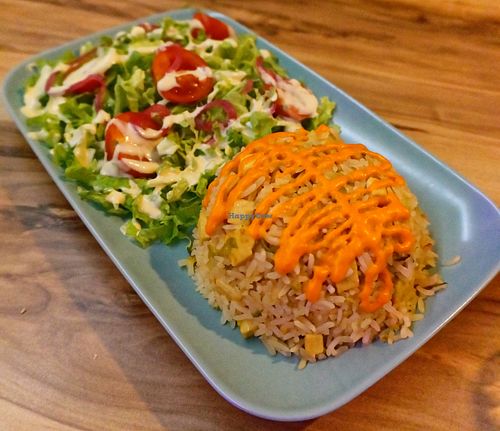 Arroz Chaufa at EnVie Vegan in Geneva