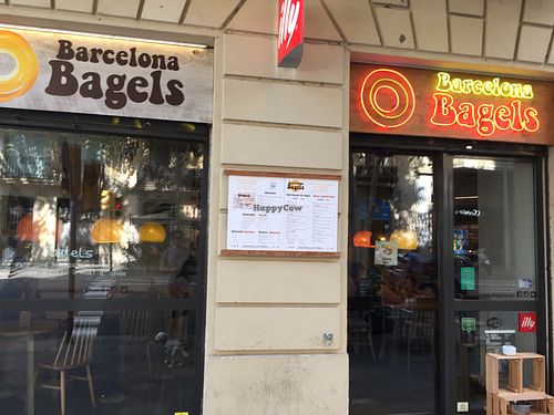 Front  at Barcelona Bagels in Barcelona