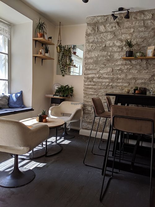 interior at Lisanna - Vegan Coffee Shop in Tallinn
