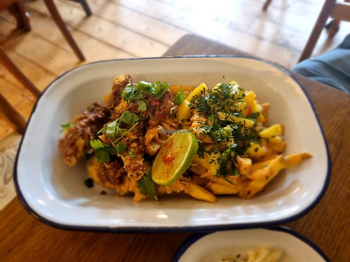 Jerk wings at Tansy's Pantry in Godshill