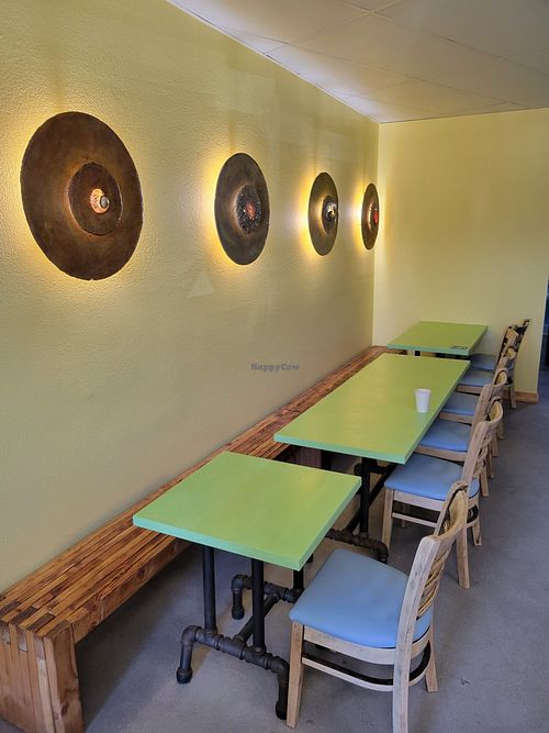 Inside seating at Hijo De Su Madre in Los Angeles