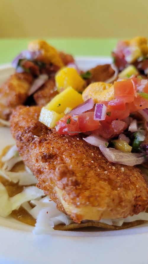 Spicy Beach Tacos at Hijo De Su Madre in Los Angeles