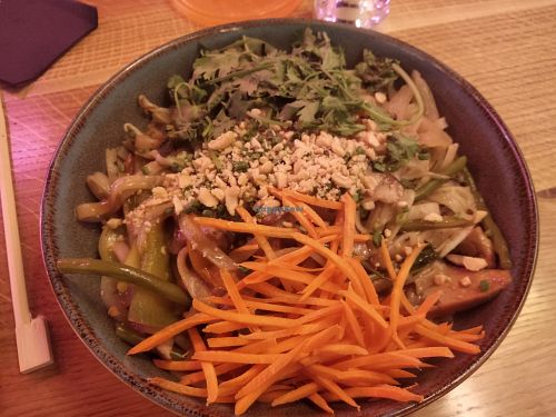 Allegedly pad Thai but taste nothing like it at Hanoi Ca Phe in Velizy-villacoublay