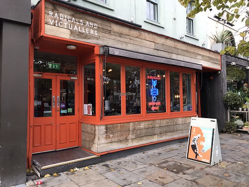 Exterior at Radicals & Victuallers in North London